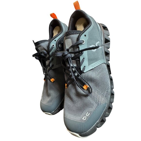 On Cloud X 3 Shift " Lead Tumeric" Men's Running Shoes Gray Size 8 - Picture 9 of 10